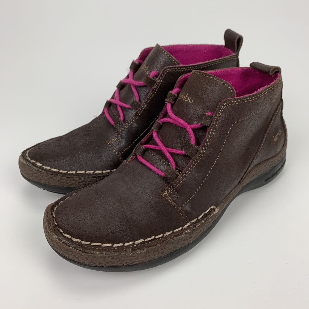 Jambu Womens Madison chukka boot brown 7 shoes
